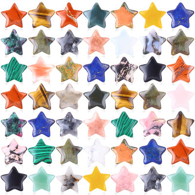 qualidade  Star Gemstone Healing Crystal Star Stone For DIY Jewelry fábrica