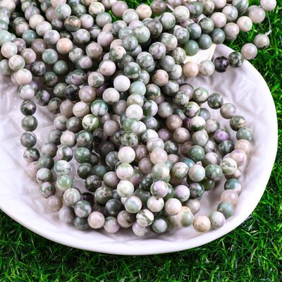 Lucky Jade Round Bead Cristal Natural Pedra Prêmios Diferente Tamanho de contas Fios de contas soltos para fazer jóias DIY