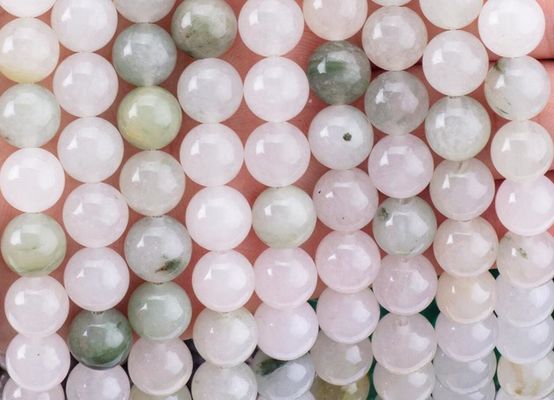 Tian Shan Jade Verde Bolas Redondas Cristal Natural Pedra Prêmios Tamanho Diferente Bolas Soltas Filamentos de Bolas para Jewelry DIY