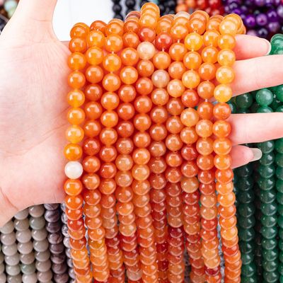 Aventurina Vermelha Natural Semi-Preciosos Cristal de Coração para a Fabricação de jóias