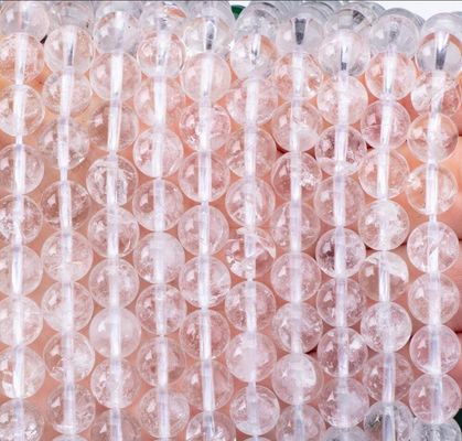 Bolas de cristal redondas claras de quartzo para fabricação de jóias