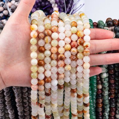8mm Afeganistão Jade gemstone contas de cristal de pedra curativa contas para a fabricação de jóias
