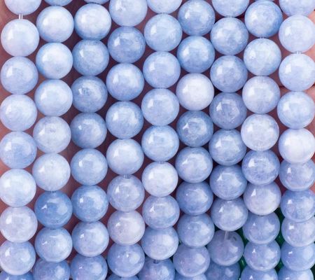 Energia curativa Natural Aquamarinos escuros Pedras preciosas para fabricação de jóias