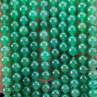 8MM Verde mais escuro Aventurino Cristal de Pedra Borboleta Borboleta Borboleta Grátis Perla Solta Para Joalharia de Perlas