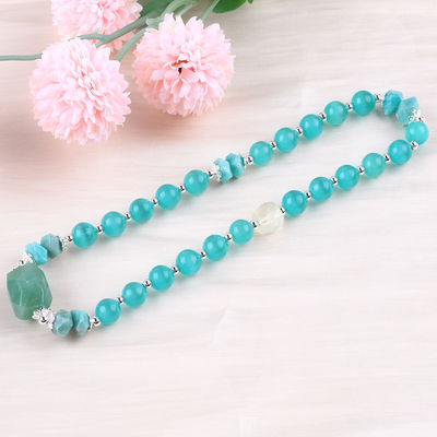 Pulseira feita à mão de pedras preciosas com contas Olho de gato verde Pulseira de pedra ajustável Rock Charms Pulseira para festa uso diário