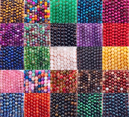 8mm mais leve Honey Jade Gemstone Beads Healing Crystal Stone Beads para fabricação de jóias