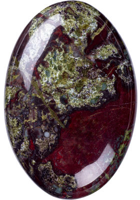 Pedra de sangue de dragão natural de forma oval Pedra artesanal de dragão Pedra de sangue de palma Pedra preciosa para decoração doméstica
