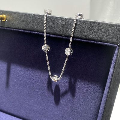 925 Sterling Silver Moissanite Diamond Bracelet Mulheres