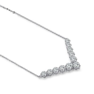 18k ouro Moissanite Diamante Sorriso colar pendente para dar presente