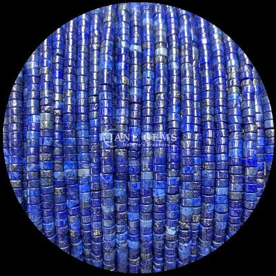 Pedras preciosas Labradorita/Turquesa Vermelha/Lapis Lazuli/Tambor Unaquita Forma de cordas de contas soltas para energia curativa