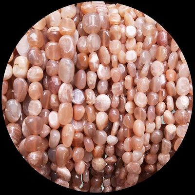 Pedras preciosas Cristal natural Pedra preciosa de forma irregular Fios de pérolas soltos para fabricação de jóias