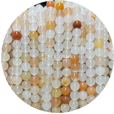 Atacado Cristal Natural Pedras preciosas Bolas Redondas Bolas Redondas Acessórios Bolas de Pedra Espaçador para Joias Fazer Diy