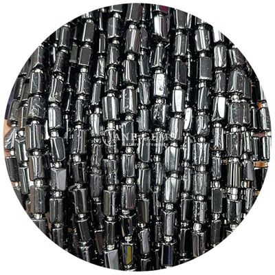 Atacado Cristal Natural Pedras preciosas cilindro forma de contas Ágata cilindro de contas soltas Acessórios para fazer jóias DIY