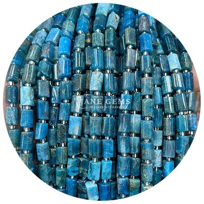 Atacado Cristal Natural Pedras preciosas cilindro forma de contas Ágata cilindro de contas soltas Acessórios para fazer jóias DIY