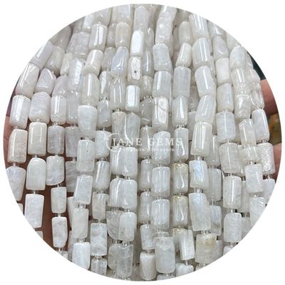 Atacado Cristal Natural Pedras preciosas cilindro forma de contas Ágata cilindro de contas soltas Acessórios para fazer jóias DIY