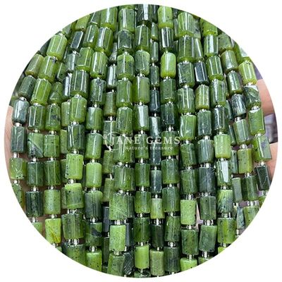 Atacado Cristal Natural Pedras preciosas cilindro forma de contas Ágata cilindro de contas soltas Acessórios para fazer jóias DIY