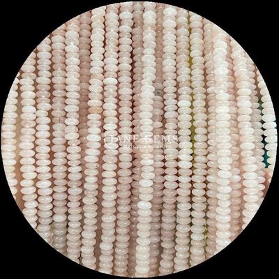 Pedra de cristal Rondelle Abaco Forma HeShi Perla Vários tipos de pedra Fios de pérolas soltas para fabricação de jóias
