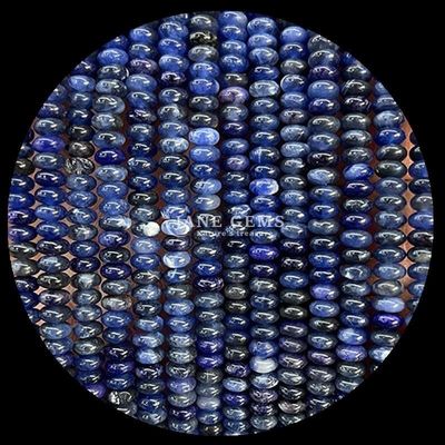 Várias gemas Tipo Rondelle Abaco Forma Sodalite Verde Aventurine Filamentos de contas soltas para design de jóias