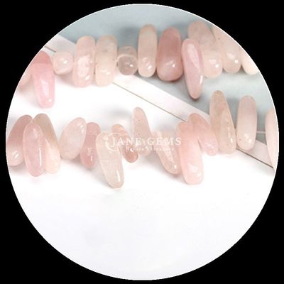 Cristal natural Pedra preciosa Dentes irregulares Forma de pérolas polidas Chip cascalho Filamentos de pérolas soltas para fabricação de jóias DIY
