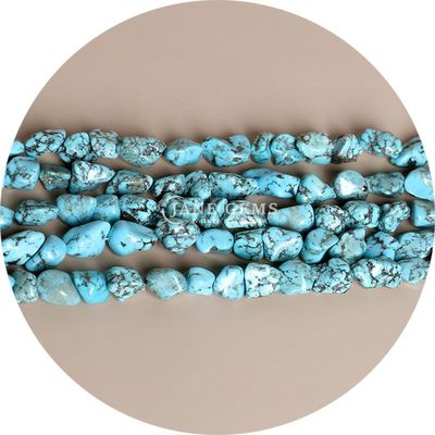Pedra natural de pedra preciosa Dentes irregulares Forma de pedra solar Chips de olho de tigre Cascalho Fios de contas soltas para fabricação de jóias DIY