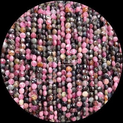 Grânulos de forma plana de facetas de cristal de pedra preciosa de forma redonda grânulos soltos para fabricação de jóias DIY