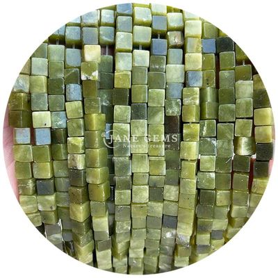 Atacado Cristal Natural Pedras preciosas Quadrado forma de contas Cubo Loose Pedra de contas Acessórios Cubo de contas espaçadores para jóias