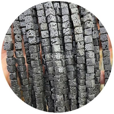 Atacado Cristal Natural Pedras preciosas Quadrado forma de contas Cubo Loose Pedra de contas Acessórios Cubo de contas espaçadores para jóias