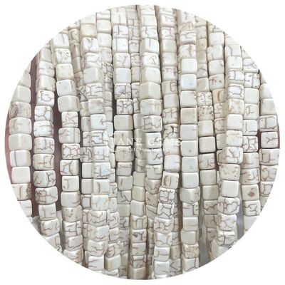 Atacado Cristal Natural Pedras preciosas Quadrado Ágata Bolas Cubo Solto Turquesa Bolas Acessórios espaçadores para a fabricação de jóias
