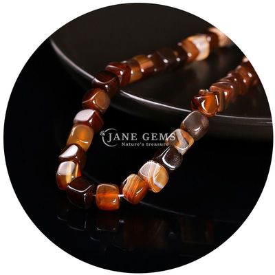 Atacado Cristal Natural Pedras preciosas Quadrado Ágata Bolas Cubo Solto Turquesa Bolas Acessórios espaçadores para a fabricação de jóias