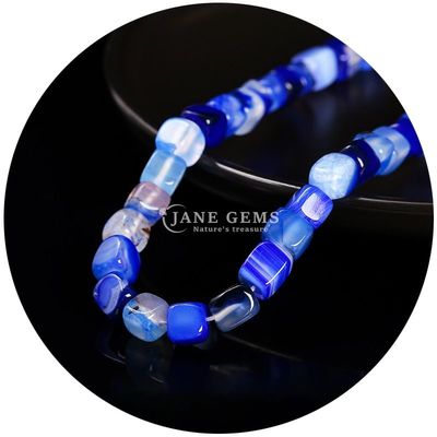 Atacado Cristal Natural Pedras preciosas Quadrado Ágata Bolas Cubo Solto Turquesa Bolas Acessórios espaçadores para a fabricação de jóias