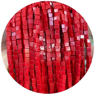 Atacado Cristal Natural Pedras preciosas Quadrado Ágata Bolas Cubo Solto Turquesa Bolas Acessórios espaçadores para a fabricação de jóias