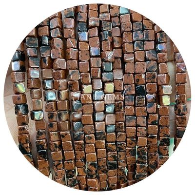 Atacado Cristal Natural Pedras preciosas Quadrado Ágata Bolas Cubo Solto Turquesa Bolas Acessórios espaçadores para a fabricação de jóias
