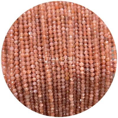 Pedras preciosas de cristal natural de facetas redondas forma pequena jade branco Howlite fios de contas soltas para pulseiras