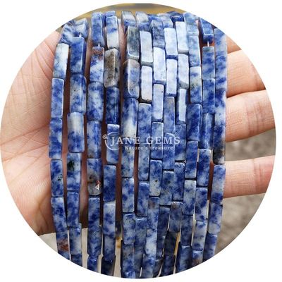 Grátis Cristal Natural Pedras preciosas Rectangular Cuboid contas de pedra solta contas de pedras acessórios Cube Bead espaçadores para jóias