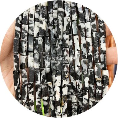 Grátis Cristal Natural Pedras preciosas Rectangular Cuboid contas de pedra solta contas de pedras acessórios Cube Bead espaçadores para jóias