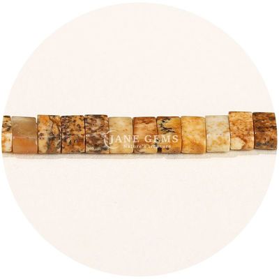 Grátis Pedras preciosas de cristal natural de facetas de contas retangulares de pedras soltas acessórios de contas de pedra de facetas de joias