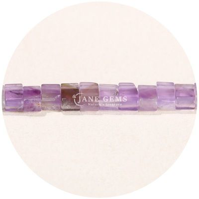 Grátis Pedras preciosas de cristal natural de facetas de contas retangulares de pedras soltas acessórios de contas de pedra de facetas de joias