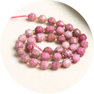 Atacado Cristal Natural Pedras preciosas Oliveira forma de contas Facetado Pedra solta contas Acessórios Rombus Bead Spacer