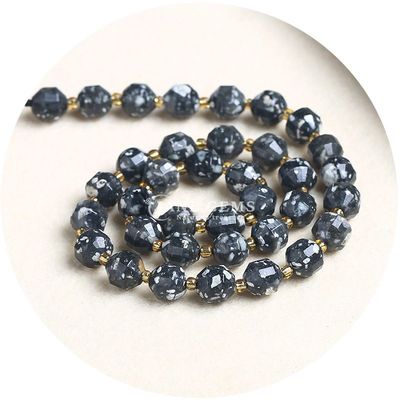 Atacado Cristal Natural Pedras preciosas Oliveira forma de contas Facetado Pedra solta contas Acessórios Rombus Bead Spacer