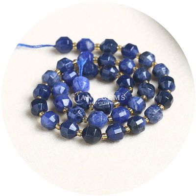 Atacado Cristal Natural Pedras preciosas Oliveira forma de contas Facetado Pedra solta contas Acessórios Rombus Bead Spacer