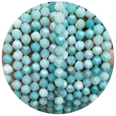 Grátis Cristal Natural Pedras preciosas Faceted Beads Faceted Loose Stone Bead Acessórios Rhombus Bead Spacer para jóias