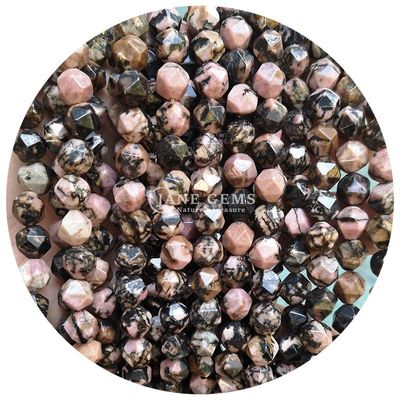 Grátis Cristal Natural Pedras preciosas Faceted Beads Faceted Loose Stone Bead Acessórios Rhombus Bead Spacer para jóias