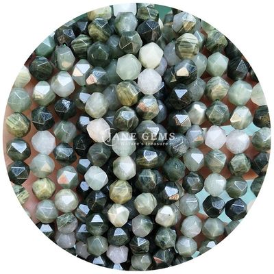 Grátis Cristal Natural Pedras preciosas Faceted Beads Faceted Loose Stone Bead Acessórios Rhombus Bead Spacer para jóias
