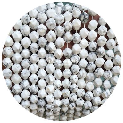 Grátis Cristal Natural Pedras preciosas Faceted Beads Faceted Loose Stone Bead Acessórios Rhombus Bead Spacer para jóias