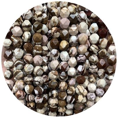 Grátis Cristal Natural Pedras preciosas Faceted Beads Faceted Loose Stone Bead Acessórios Rhombus Bead Spacer para jóias