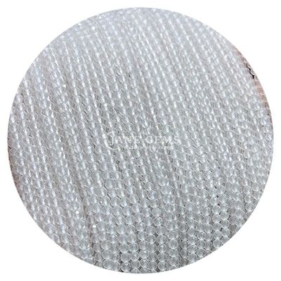 Pedras preciosas de cristal natural de facetas redondas de forma pequena Topaz vermelho Aventurina Fios de contas soltas para pulseiras