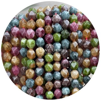 Pedras preciosas de facetas genuínas