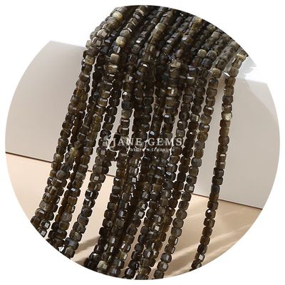 Grátis Pedra Loose Beads Natural Real Crystal Gemstone Loose Beads Quadrado Cubo Loose Beads para a Fabricação de Pulseiras