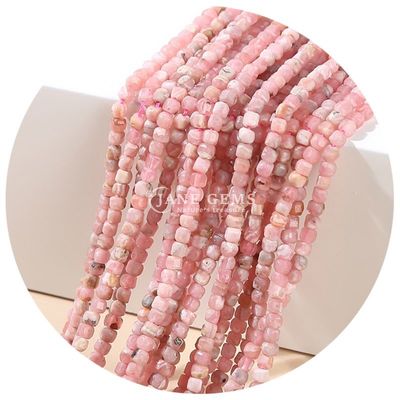 Grátis Pedra Loose Beads Natural Real Crystal Gemstone Loose Beads Quadrado Cubo Loose Beads para a Fabricação de Pulseiras