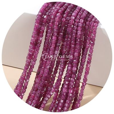 Grátis Pedra Loose Beads Natural Real Crystal Gemstone Loose Beads Quadrado Cubo Loose Beads para a Fabricação de Pulseiras